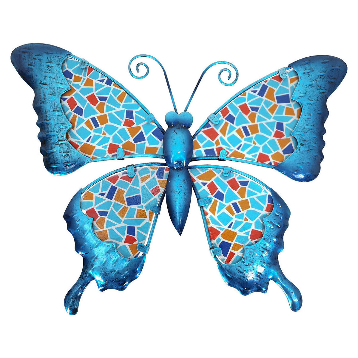 Casa Figuras decorativas Signes Grimalt Adorno Pared Mariposa Azul