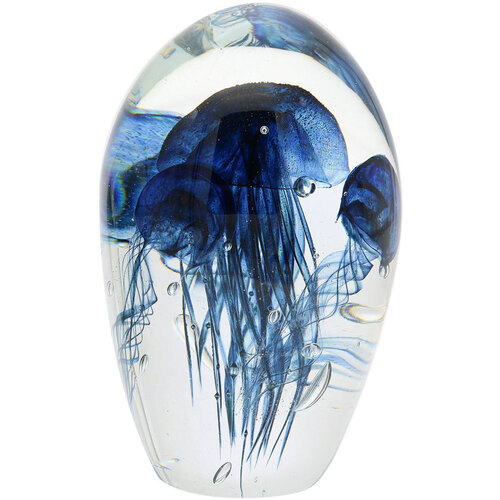 Casa Figuras decorativas Signes Grimalt Pisapapeles medusa Azul