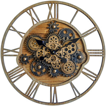 Casa Relojes Signes Grimalt Reloj De Pared Engranaje Marrón