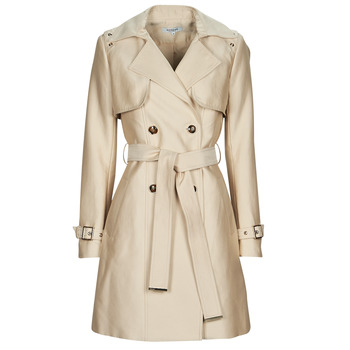 textil Mujer Trench Morgan GIKAEL Beige