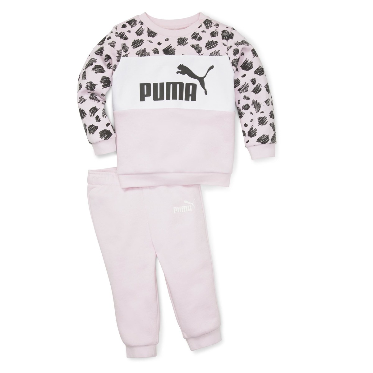 textil Niña Conjunto Puma ESS PUMA MATES INFANTS JOGGER Rosa