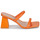 Zapatos Mujer Zuecos (Mules) Moony Mood ALIXA Naranja