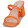 Zapatos Mujer Zuecos (Mules) Moony Mood ALIXA Naranja