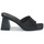 Zapatos Mujer Zuecos (Mules) Moony Mood MALIXIA Negro