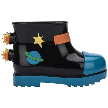 Zapatos Niños Deportivas Moda Melissa MINI  Rain Boot+Fábula B - Blue/Black Negro