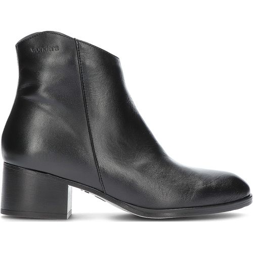 Zapatos Mujer Botines Wonders ES  EASY G-5130 Negro