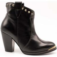 Zapatos Mujer Botines Wonders M-7238 Negro