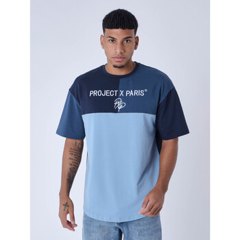 textil Hombre Tops y Camisetas Project X Paris  Azul