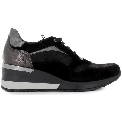 Zapatos Mujer Deportivas Moda Dorking D8984CACIC Negro