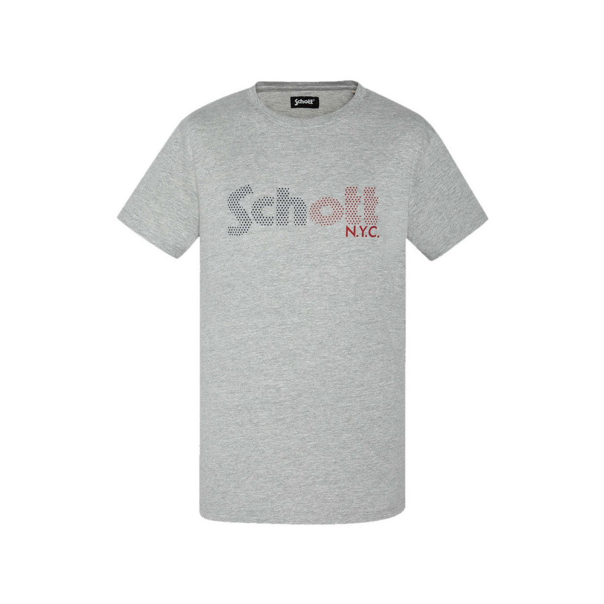 textil Hombre Tops y Camisetas Schott  Gris