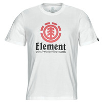 textil Hombre Camisetas manga corta Element VERTICAL SS Blanco