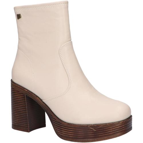 Zapatos Mujer Botas MTNG 50531 Beige