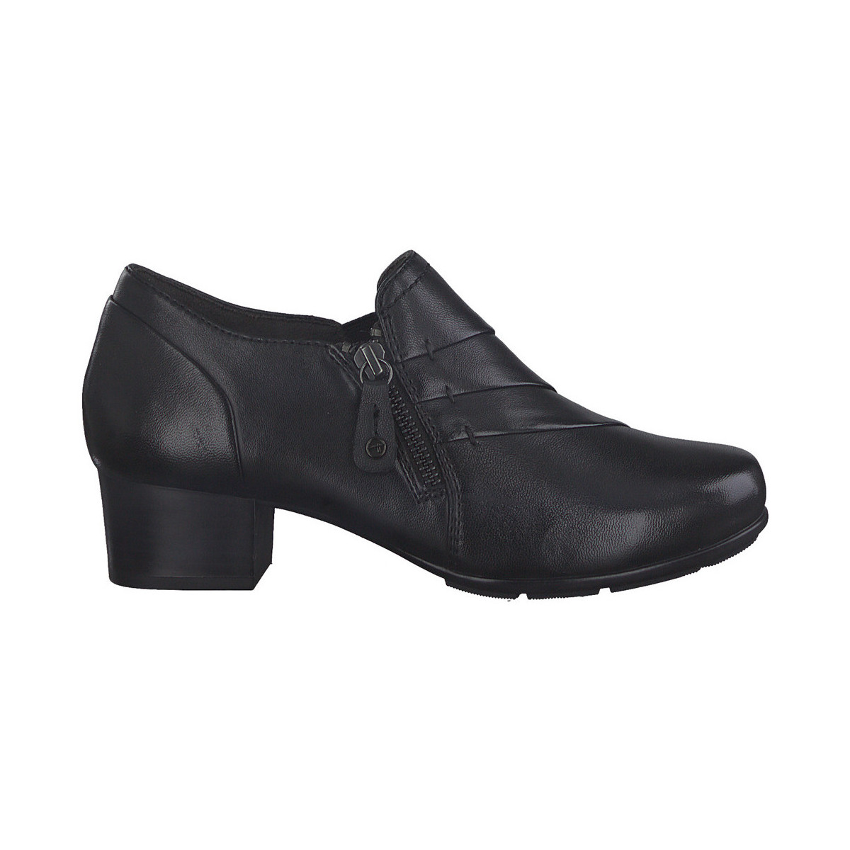 Zapatos Mujer Mocasín Tamaris MOCASIN  84300 PIEL NEGRA Negro