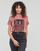 textil Mujer Camisetas manga corta Volcom VOLCHEDELIC TEE Rosa
