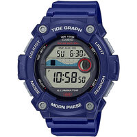 Relojes & Joyas Hombre Relojes digitales Casio WS-1300H-2AVEF, Quartz, 51mm, 10ATM Azul