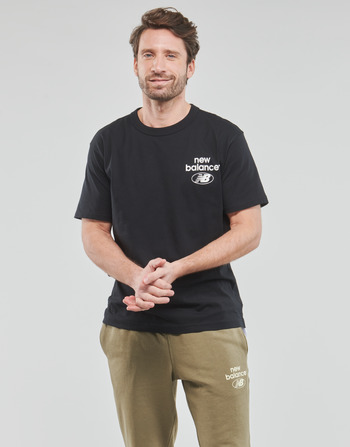 New Balance Essentials Logo T-Shirt Negro