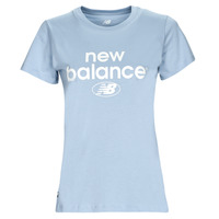 textil Mujer Camisetas manga corta New Balance Essentials Graphic Athletic Fit Short Sleeve Light / Arctic / Gris