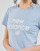textil Mujer Camisetas manga corta New Balance Essentials Graphic Athletic Fit Short Sleeve Azul
