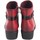 Zapatos Mujer Multideporte Hispaflex Botín señora  2244 burdeos Rojo