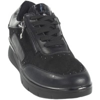 Zapatos Mujer Multideporte Amarpies Zapato señora  22325 ast negro Negro