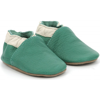 Zapatos Niños Pantuflas para bebé Robeez Coddle Baby Verde