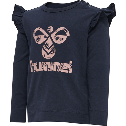 textil Niños Camisetas manga corta hummel T-shirt manches longues bébé  Artemis Negro