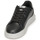 Zapatos Hombre Zapatillas bajas Calvin Klein Jeans CHUNKY CUPSOLE MONOLOGO Negro / Blanco
