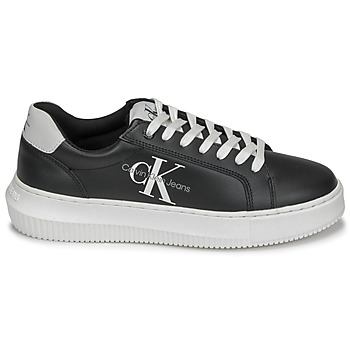 Calvin Klein Jeans CHUNKY CUPSOLE LACEUP MON LTH WN Negro / Blanco