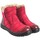 Zapatos Mujer Multideporte Vicmart Botín señora  618 burdeos Rojo