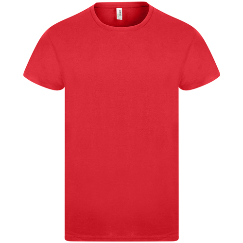 textil Hombre Camisetas manga larga Casual Classics Eco Spirit Rojo