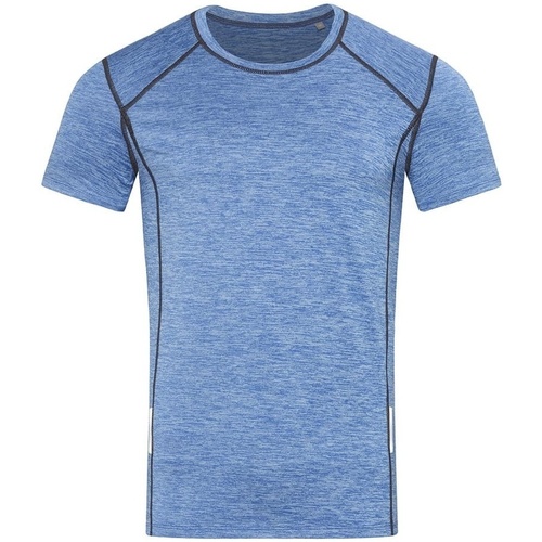 textil Hombre Camisetas manga larga Stedman Sports Azul