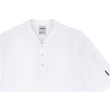 textil Camisetas manga larga Le Chef DF130 Blanco