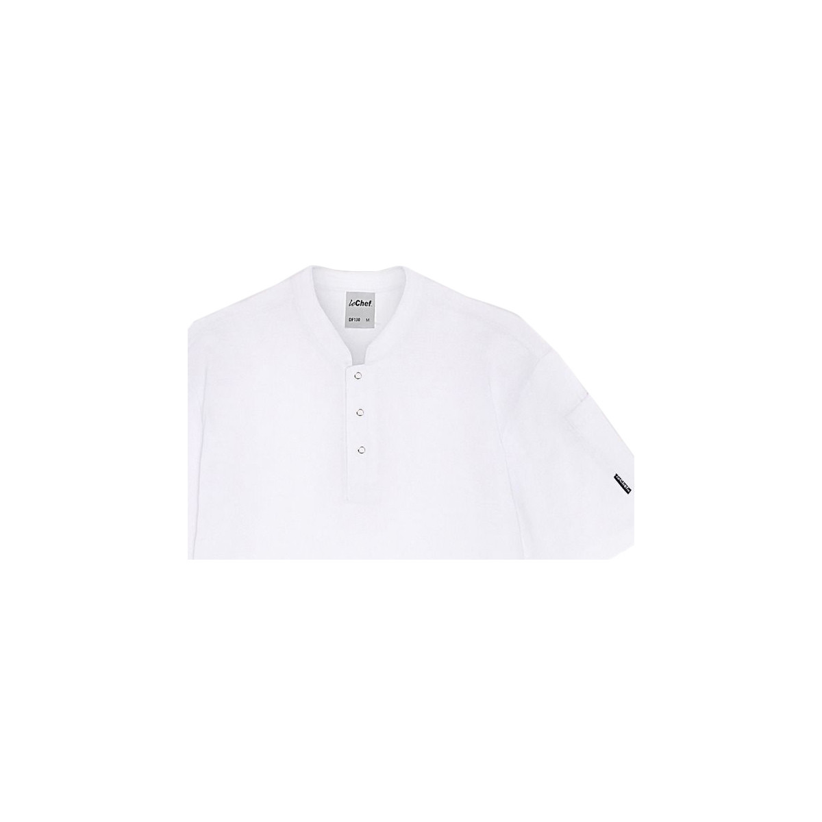 textil Camisetas manga larga Le Chef DF130 Blanco