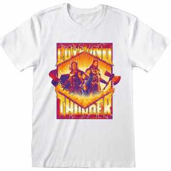 textil Camisetas manga larga Thor: Love And Thunder HE871 Naranja