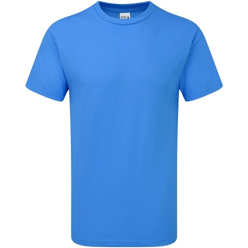 textil Hombre Camisetas manga larga Gildan Hammer GD003 Azul