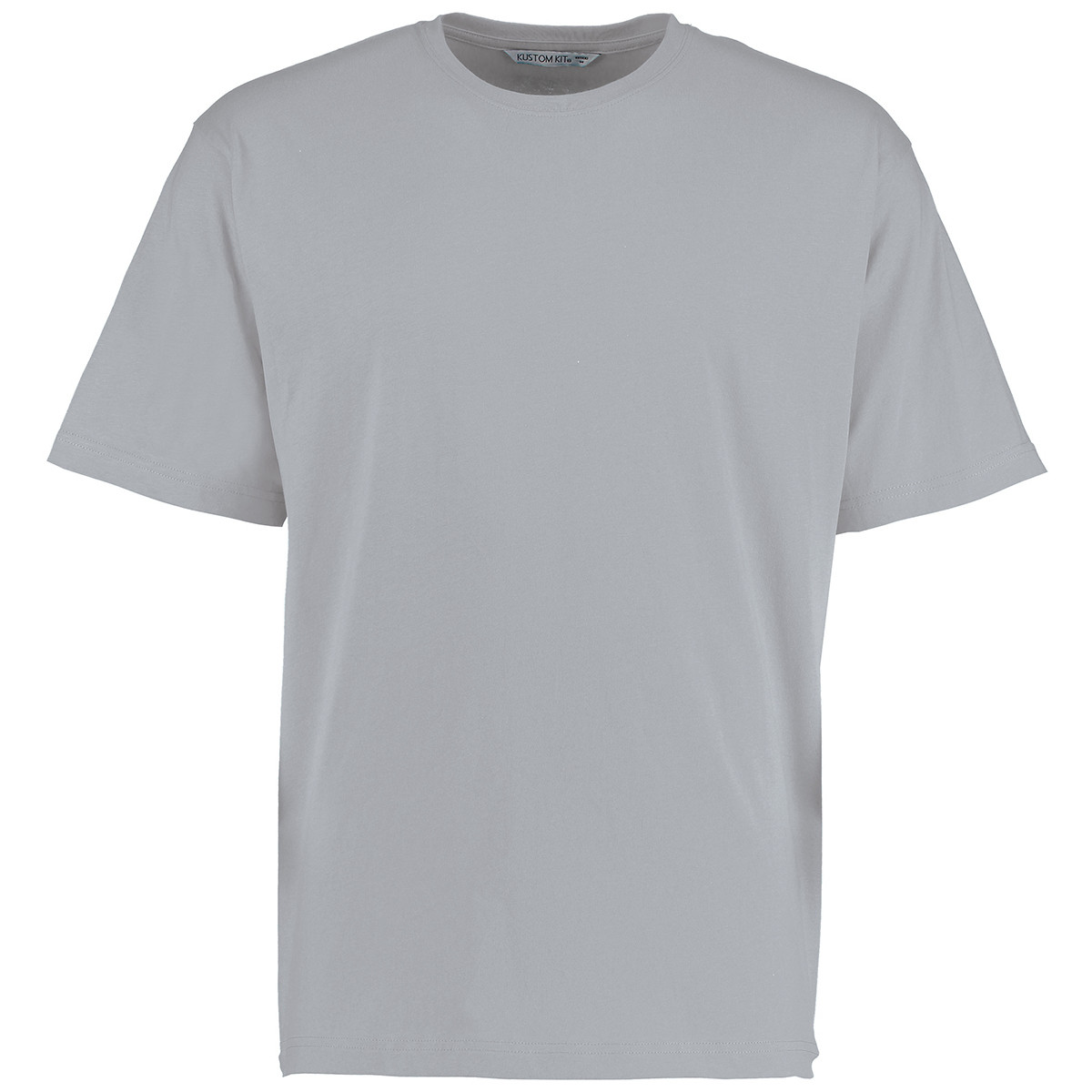 textil Hombre Camisetas manga larga Kustom Kit Hunky Gris
