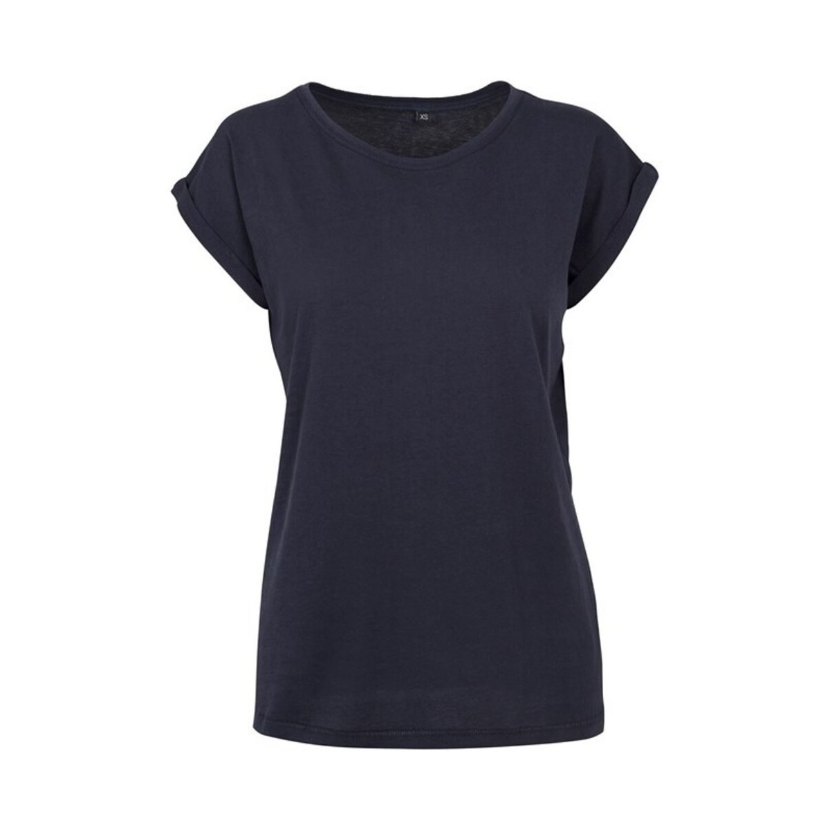 textil Mujer Camisetas manga larga Build Your Brand BY021 Azul