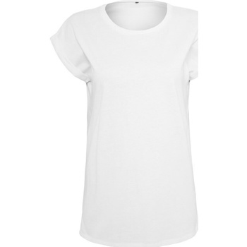 textil Mujer Camisetas manga larga Build Your Brand BY021 Blanco