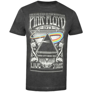 textil Hombre Camisetas manga larga Pink Floyd  Negro