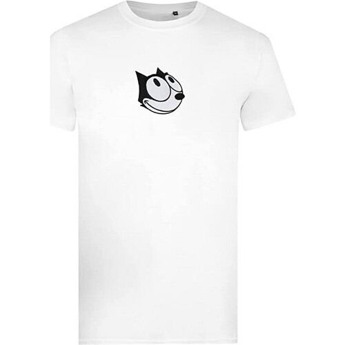 textil Hombre Camisetas manga larga Felix The Cat TV1048 Negro