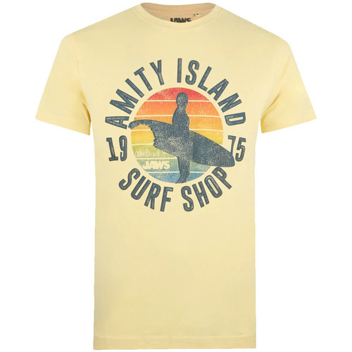 textil Hombre Camisetas manga larga Jaws Amity Surf Shop Multicolor