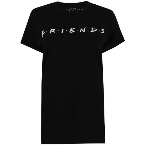 textil Mujer Camisetas manga larga Friends TV1103 Negro