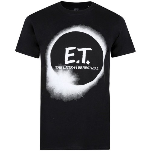 textil Hombre Camisetas manga larga E.t. The Extra-Terrestrial TV1172 Negro