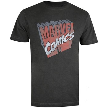 textil Hombre Camisetas manga larga Marvel TV1188 Negro