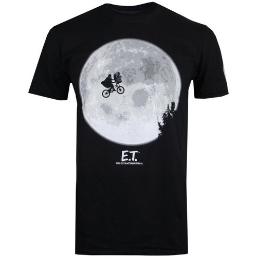 textil Hombre Camisetas manga larga E.t. The Extra-Terrestrial TV1189 Negro