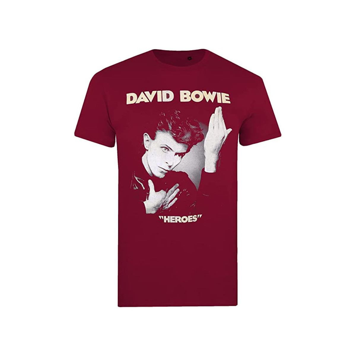 textil Hombre Camisetas manga larga David Bowie We Can Be Heroes Just For One Day Multicolor