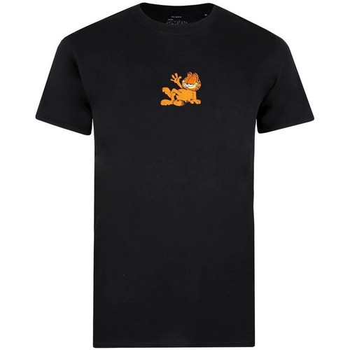 textil Hombre Camisetas manga larga Garfield TV1295 Negro
