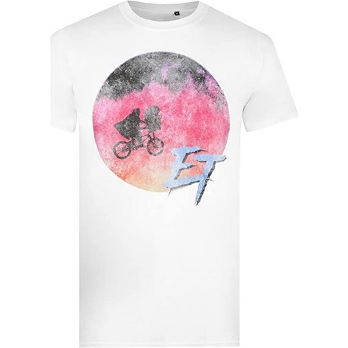 textil Hombre Camisetas manga larga E.t. The Extra-Terrestrial TV1330 Blanco