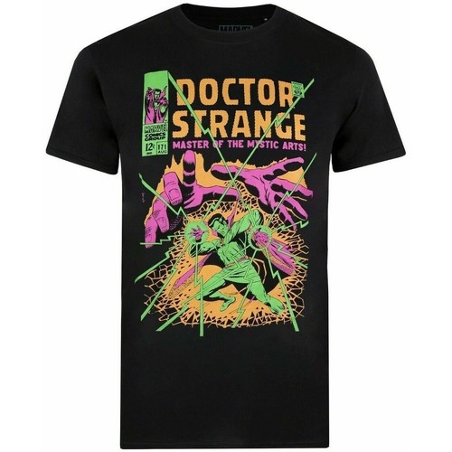 textil Hombre Camisetas manga larga Doctor Strange Master Negro
