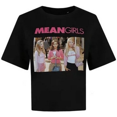 textil Mujer Camisetas manga larga Mean Girls Group Negro